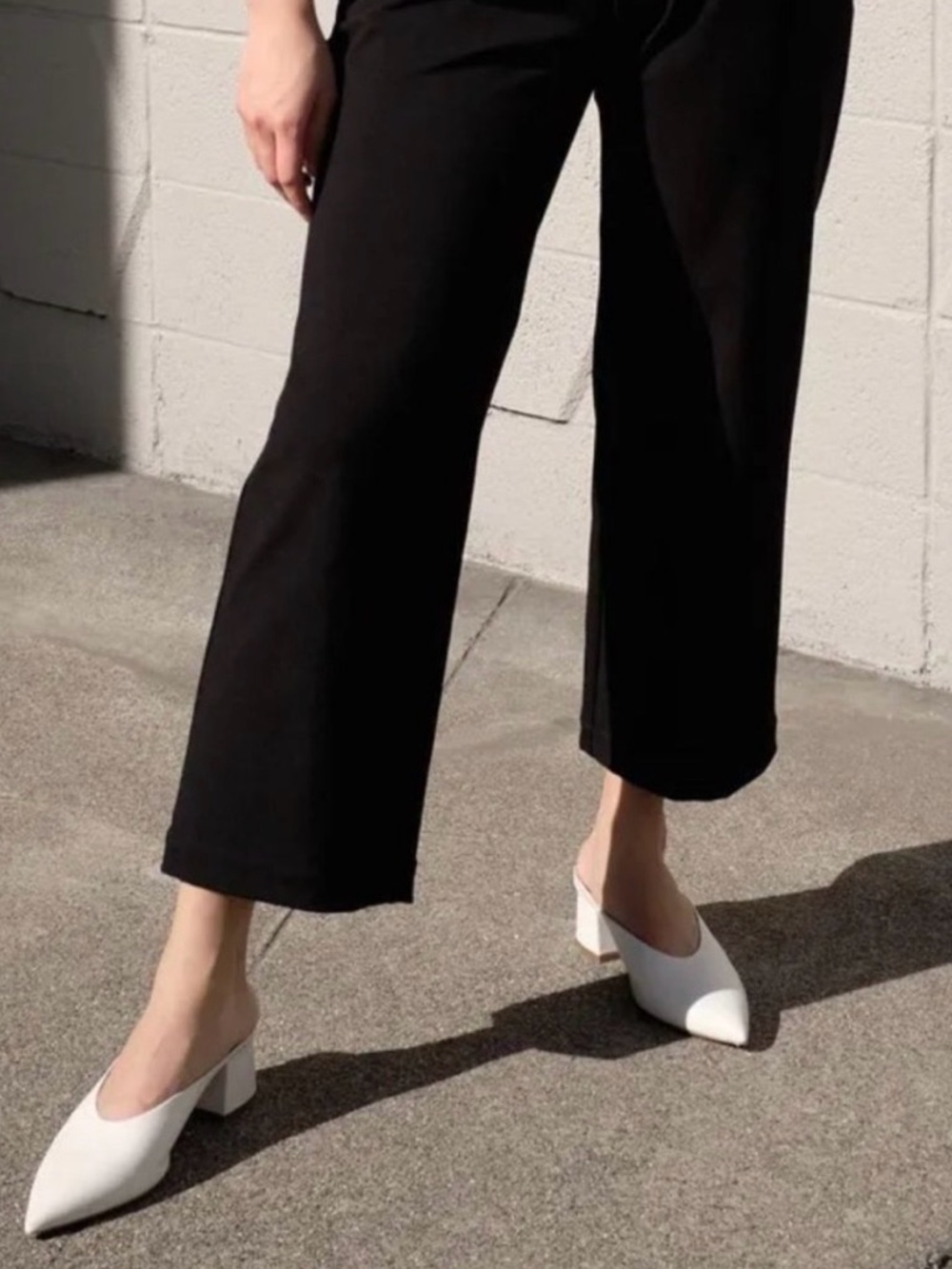 Vince Ralston Leather Pointy Toe Mule in Nude Size 9.0 - Picture 8 of 16